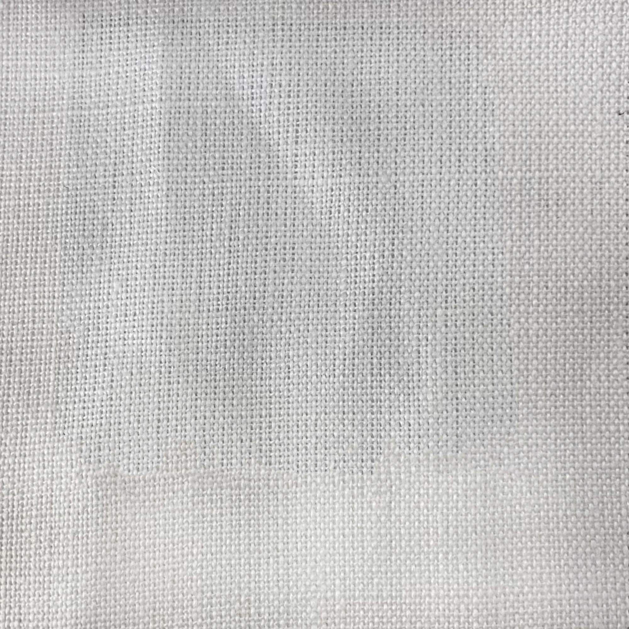 Calla fabric in color White showcasing fabric solid 100% linen upholstery fabric & drapery & curtain fabric.