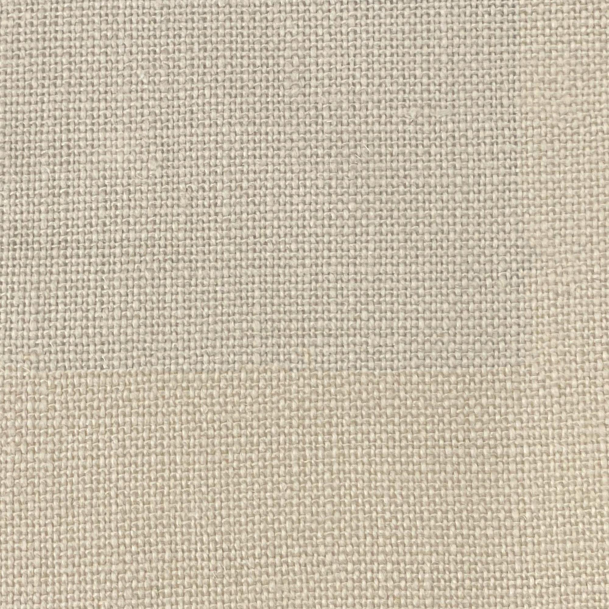 Calla fabric in color Ivory showcasing fabric solid 100% linen upholstery fabric & drapery & curtain fabric.