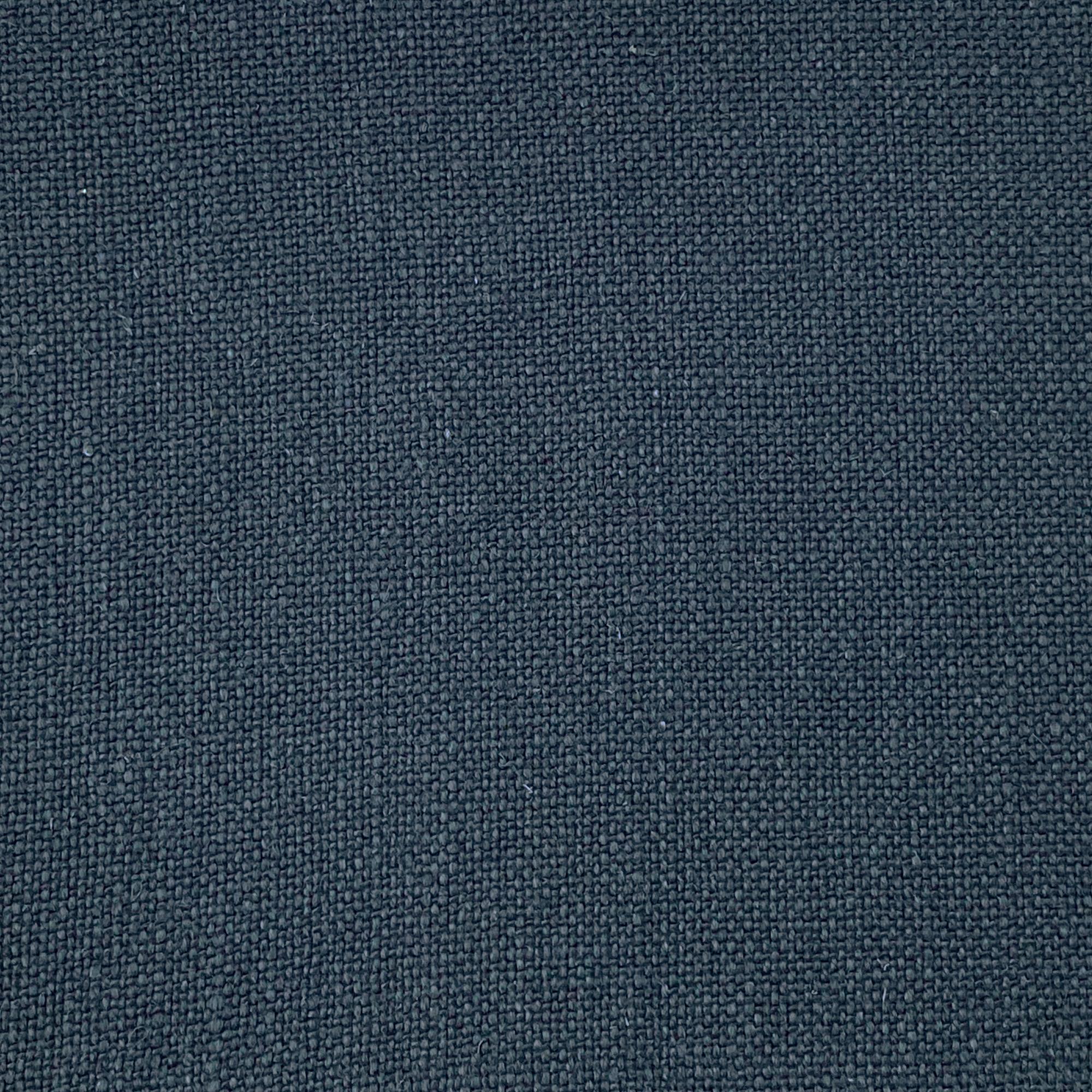 Calla fabric in color Denim showcasing fabric solid 100% linen upholstery fabric & drapery & curtain fabric.
