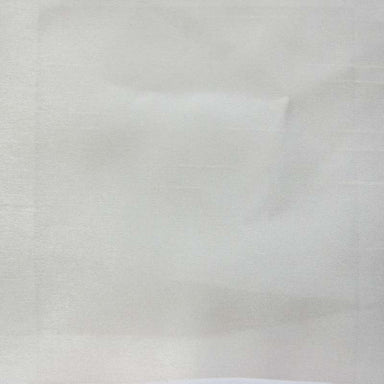 Caprice fabric in color White showcasing fabric solid faux silk drapery & curtain fabric.