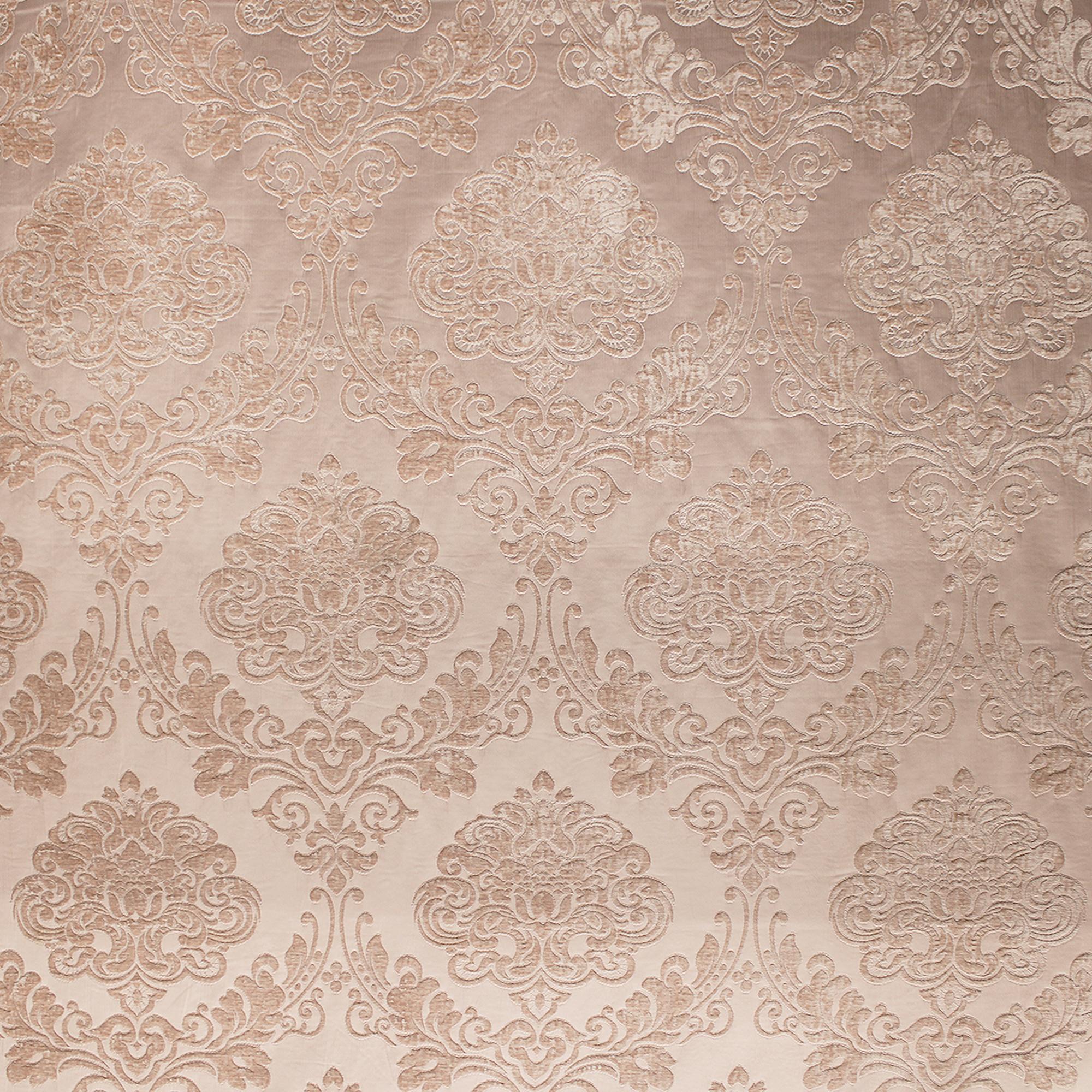 Casino fabric in color Blush showcasing fabric tonal damask upholstery fabric & drapery & curtain fabric.