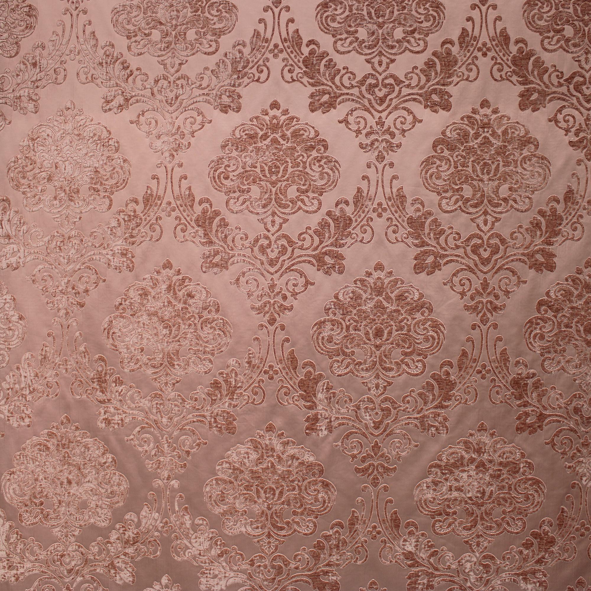 Casino fabric in color Rose showcasing fabric tonal damask upholstery fabric & drapery & curtain fabric.