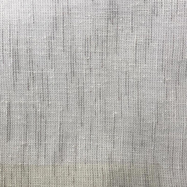 Champion fabric in color Silver showcasing fabric solid linen look sheer drapery & curtain fabric.