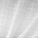 Cobb fabric in color White showcasing fabric square sheer drapery & curtain fabric.