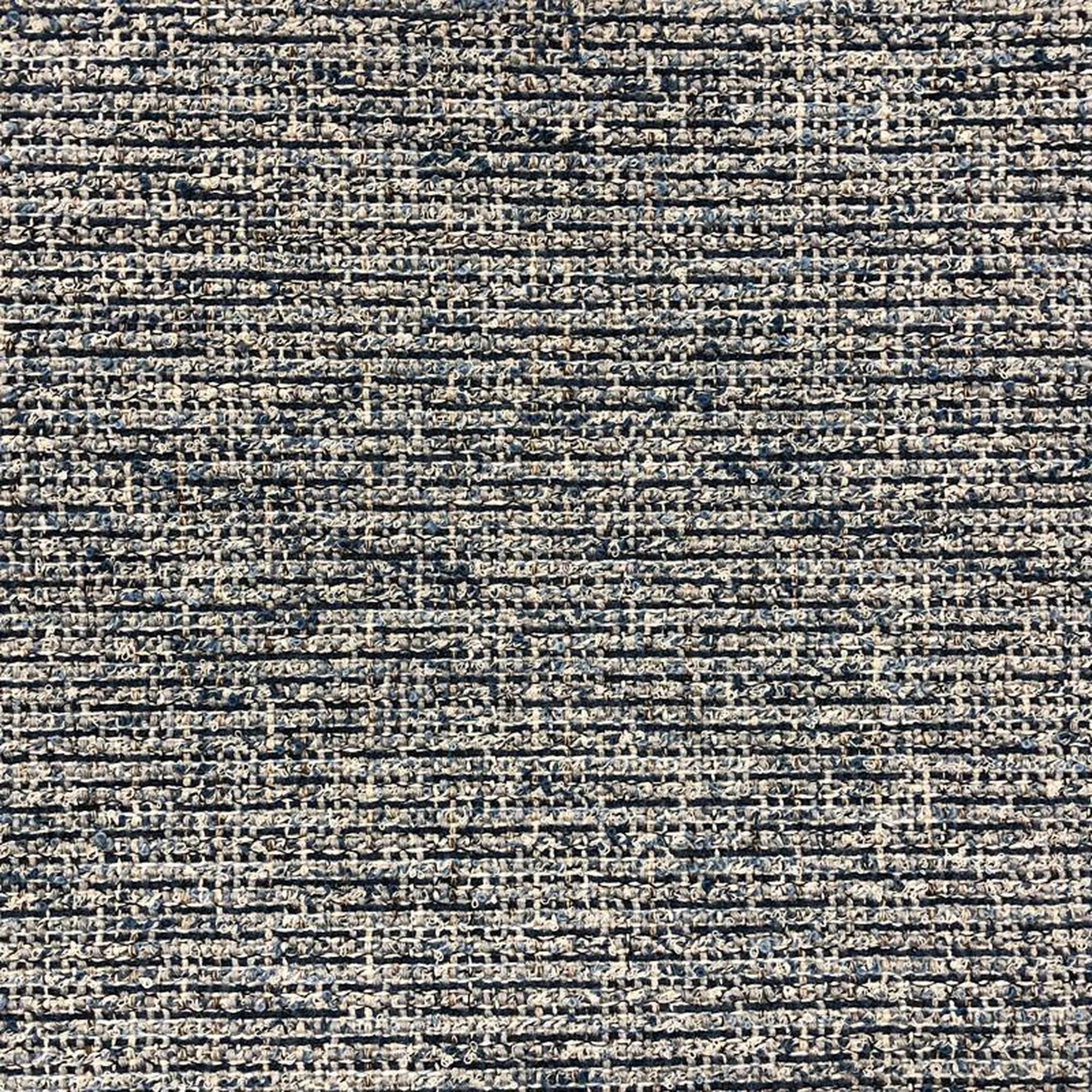 Cody fabric in color Navy showcasing fabric multicolor linen look upholstery fabric & drapery & curtain fabric.
