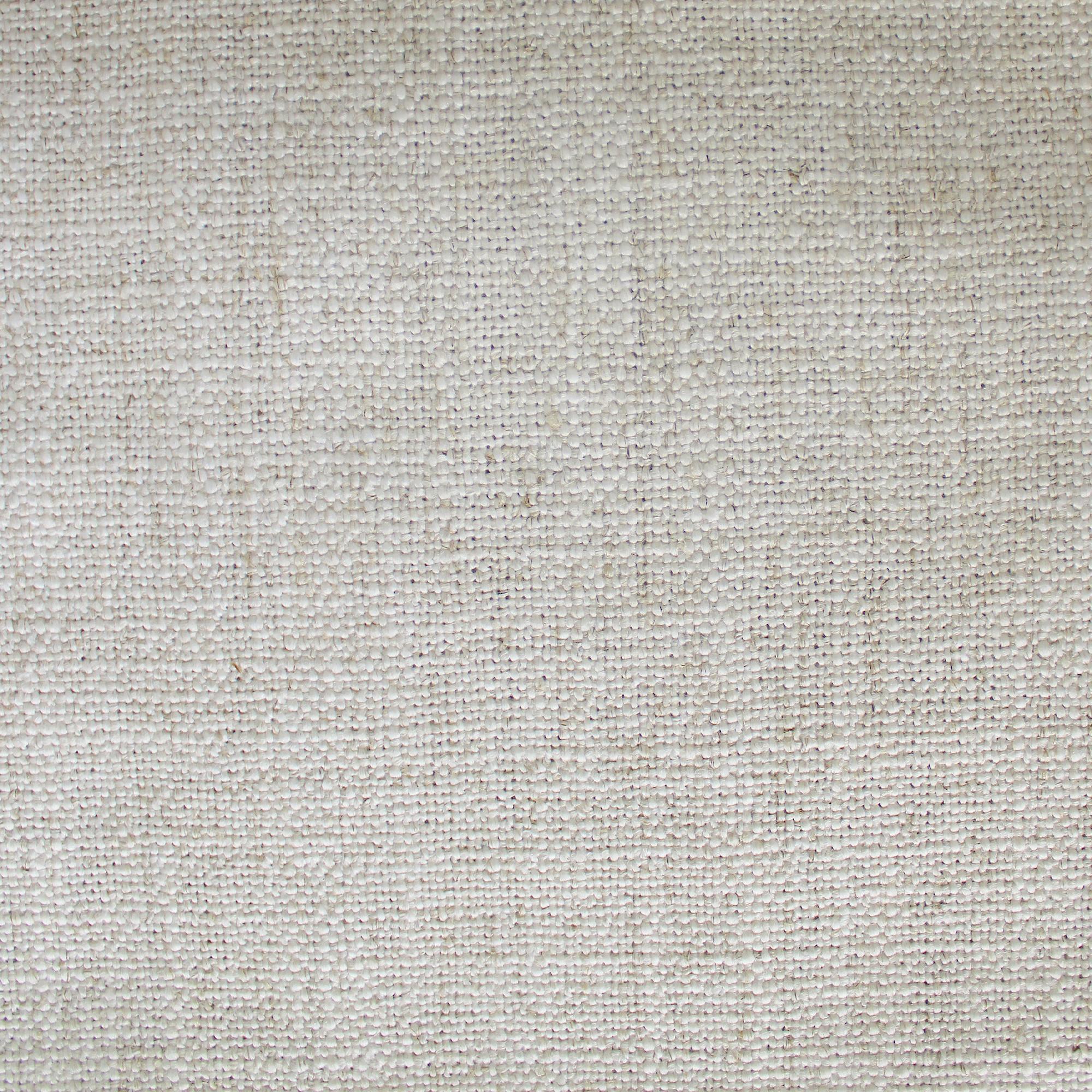 Croft fabric in color Ivory showcasing fabric textured solid linen blend upholstery fabric.
