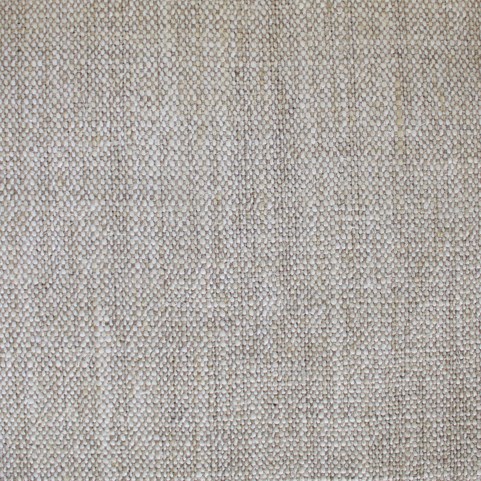 Croft fabric in color Natural showcasing fabric textured solid linen blend upholstery fabric.