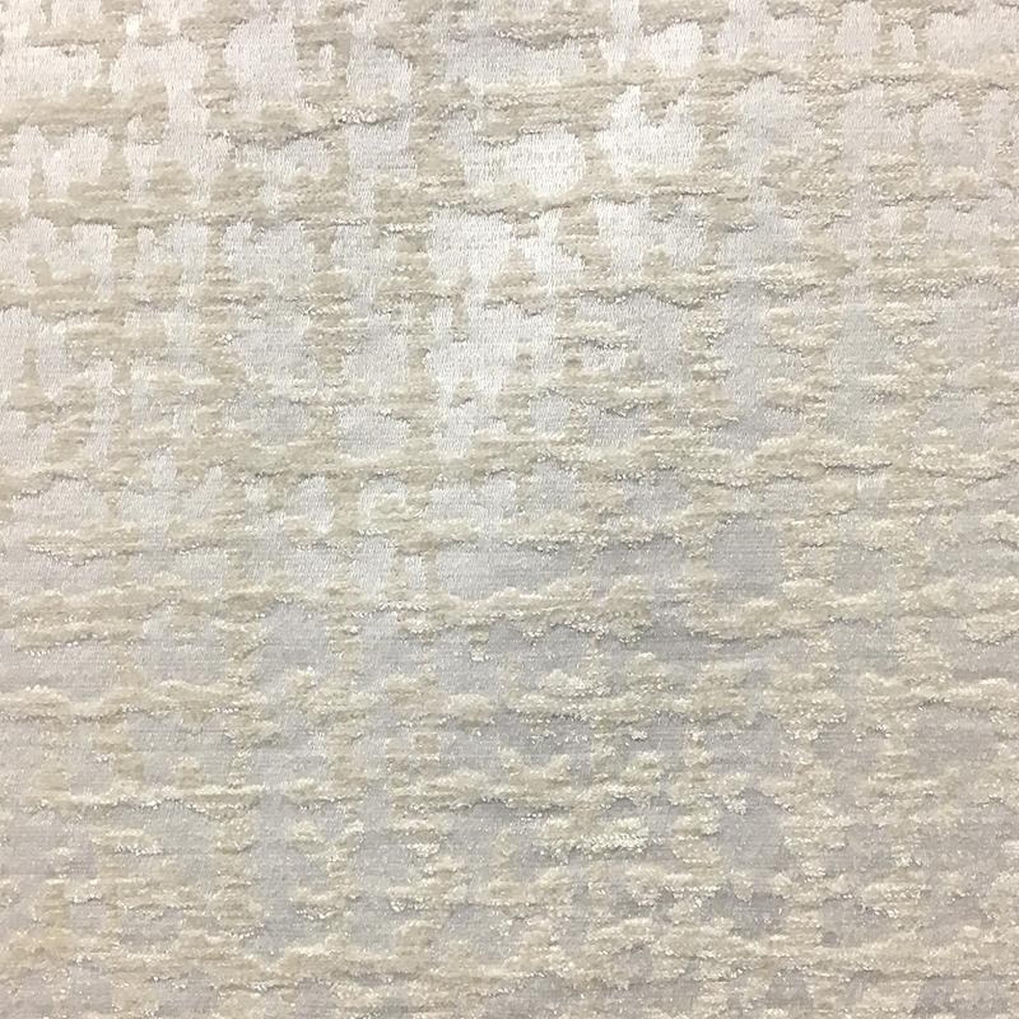 Damon fabric in color Ivory showcasing fabric two tone chenille upholstery fabric & drapery & curtain fabric.