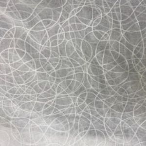 Dane Fabric | Embroidery Abstract Design on Sheer Fabric | Drapery & Curtain Fabric