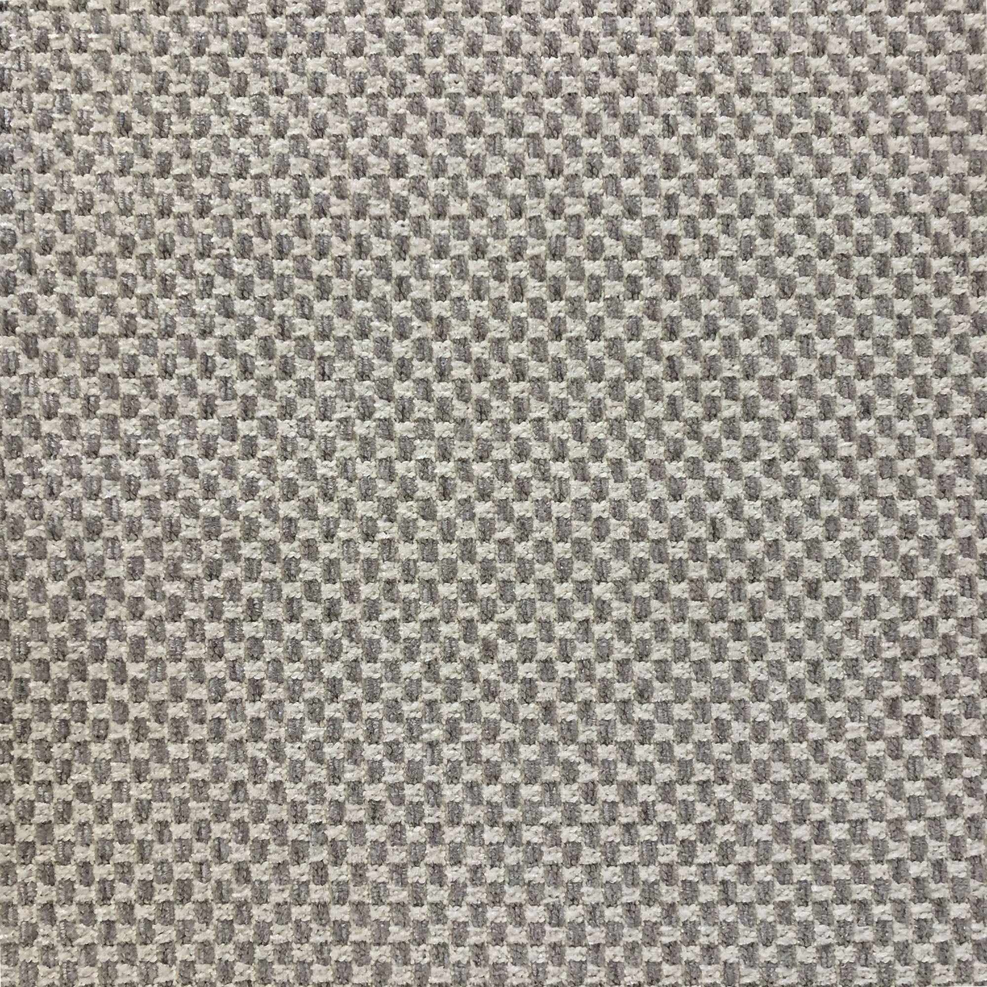 Dayla fabric in color Silver showcasing fabric two tone woven chenille upholstery fabric.