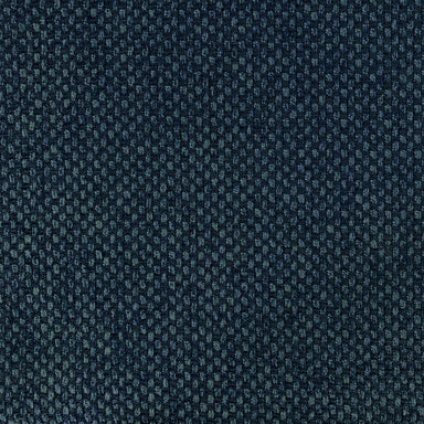 Dayla fabric in color Navy showcasing fabric two tone woven chenille upholstery fabric.