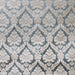 Delano fabric in color Sky showcasing fabric traditional damask drapery & curtain fabric & table linen fabric.