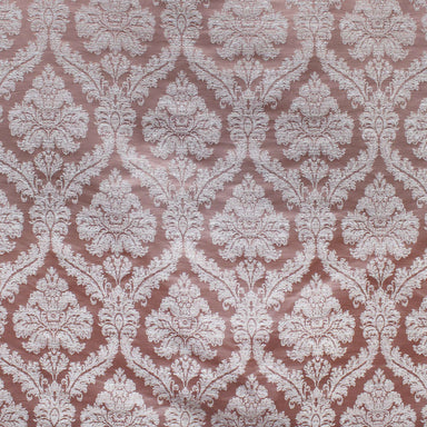 Delano fabric in color Blush showcasing fabric traditional damask drapery & curtain fabric & table linen fabric.