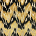 Diamo fabric in color Gold showcasing fabric abstract cut velvet upholstery fabric.