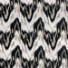 Diamo fabric in color Black showcasing fabric abstract cut velvet upholstery fabric.