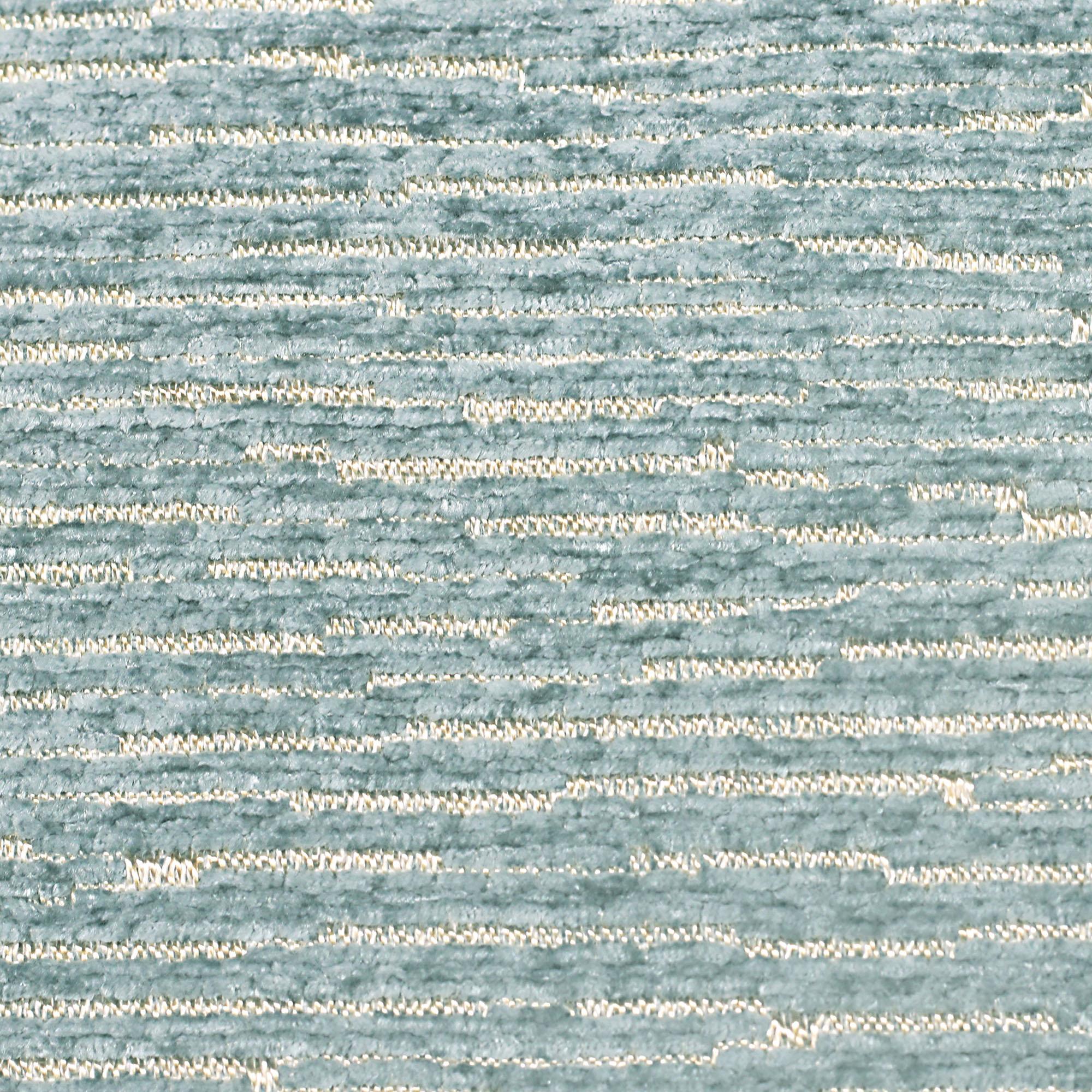 Dima fabric in color Sky showcasing fabric striped solid chenille jacquard upholstery fabric.