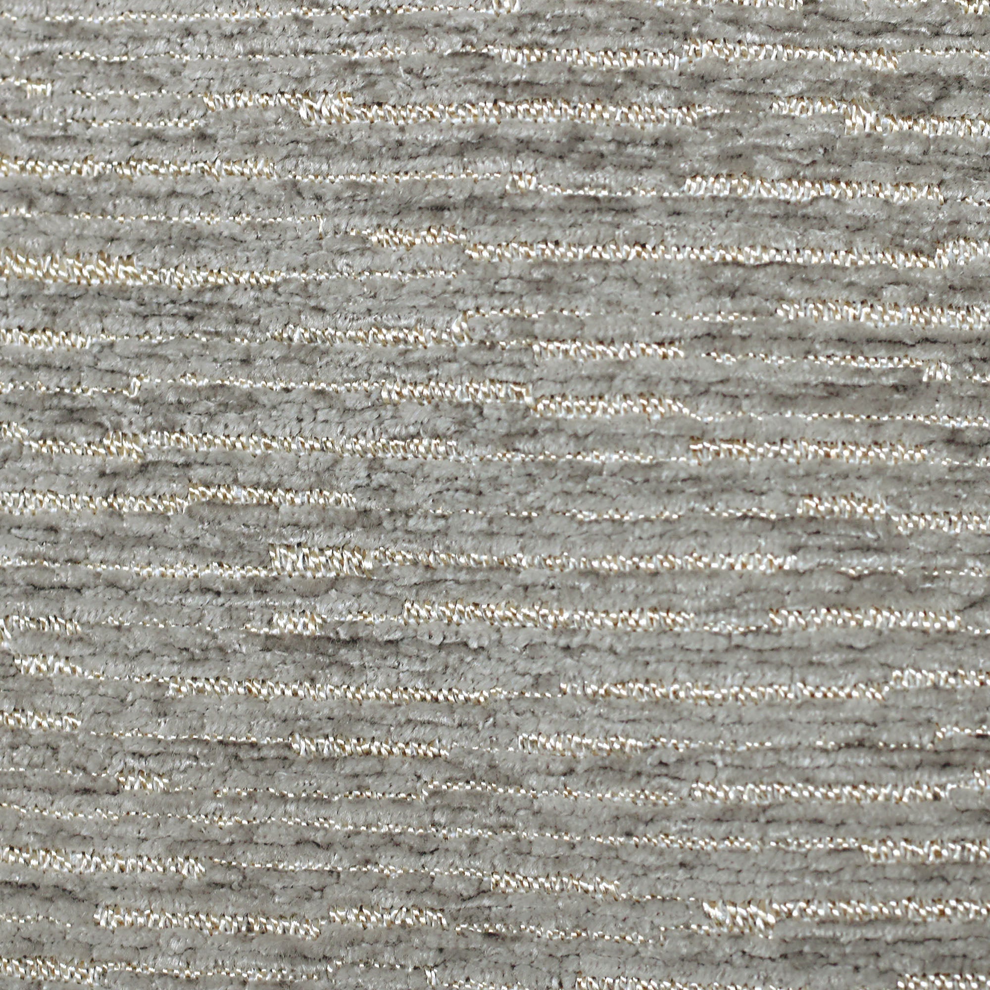 Dima fabric in color Pewter showcasing fabric striped solid chenille jacquard upholstery fabric.