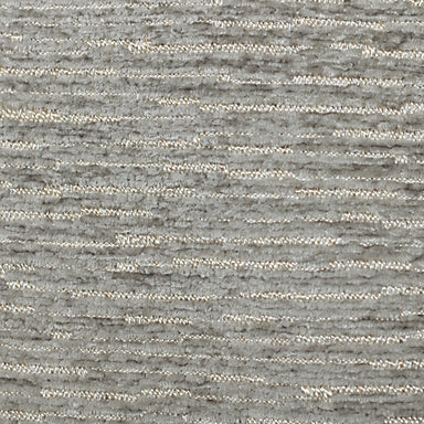 Dima fabric in color Pewter showcasing fabric striped solid chenille jacquard upholstery fabric.