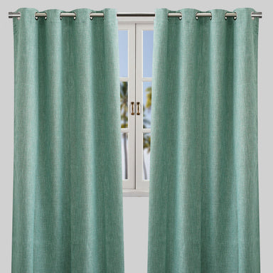 Colony Curtain Panels | Solid Linen Look Blackout