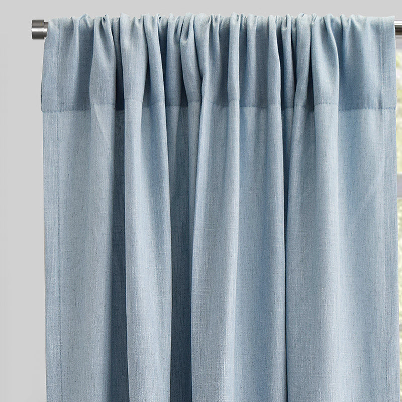 Saint Curtain Panels | Solid Linen Blend
