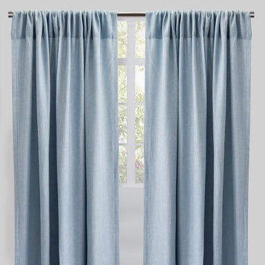 Saint Curtain Panels | Solid Linen Blend