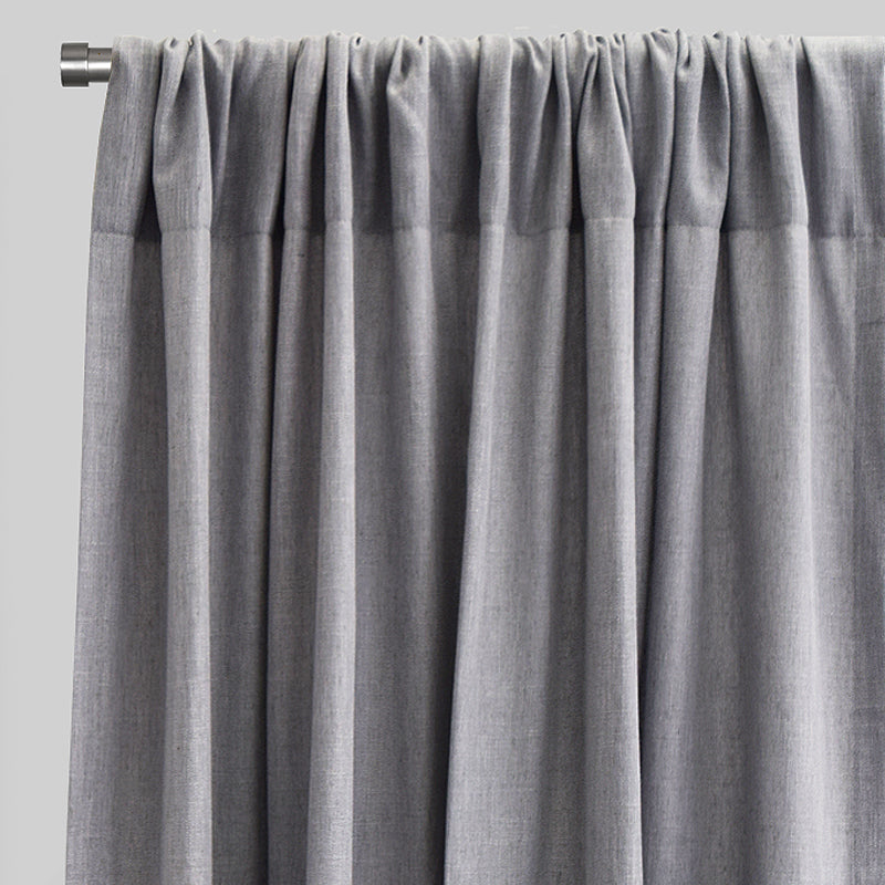 Saint Curtain Panels | Solid Linen Blend