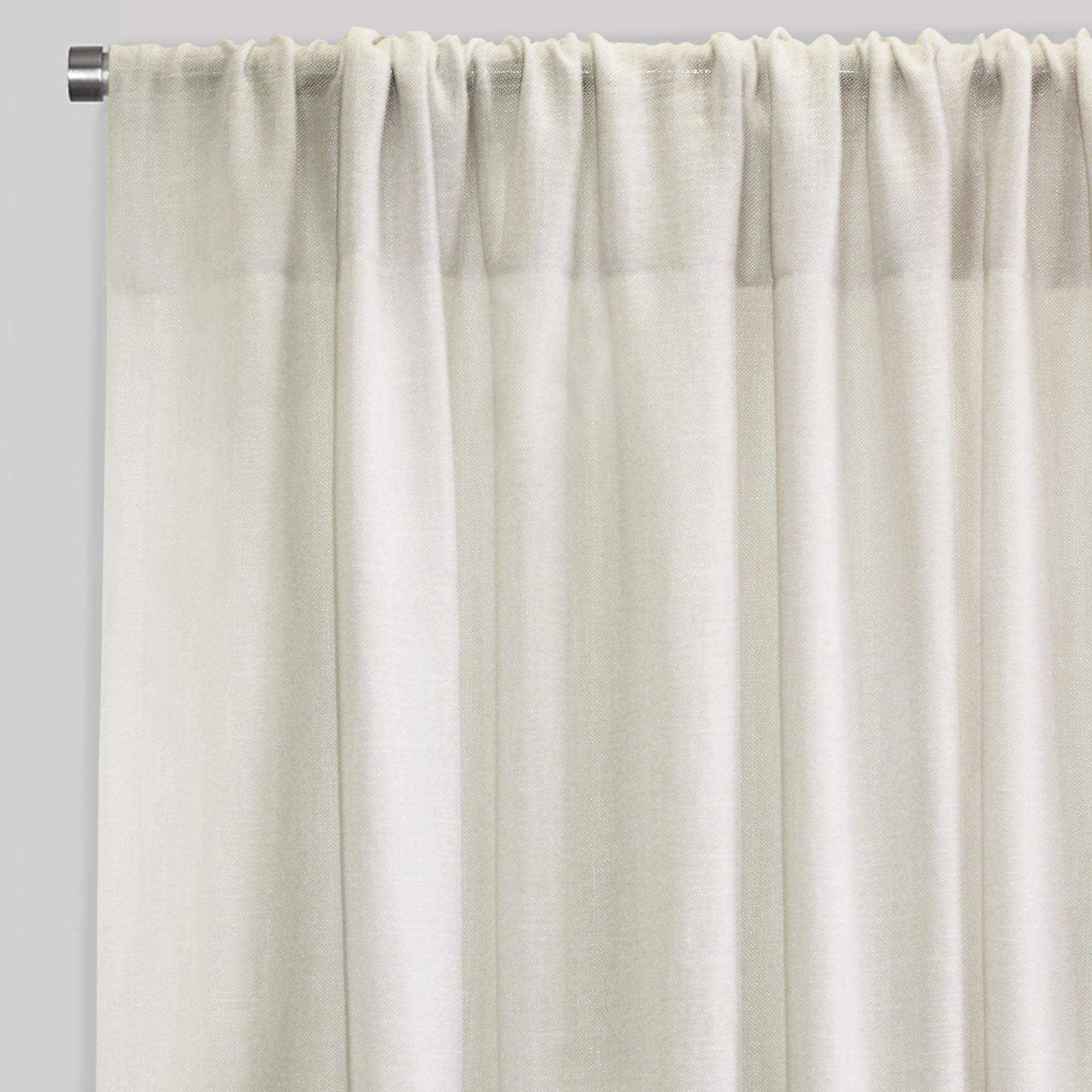 Shira Curtain Panels | Solid Linen Blend