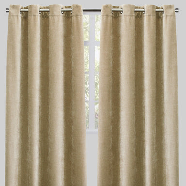 Vargas Curtain Panels | Solid Chenille