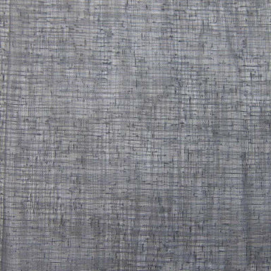 Earth fabric in color Black showcasing fabric solid linen look sheer drapery & curtain fabric.