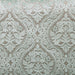 Elisha fabric in color Sky showcasing fabric jacquard damask chenille on linen look upholstery fabric & drapery & curtain fabric.