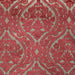 Elisha fabric in color Cranberry showcasing fabric jacquard damask chenille on linen look upholstery fabric & drapery & curtain fabric.