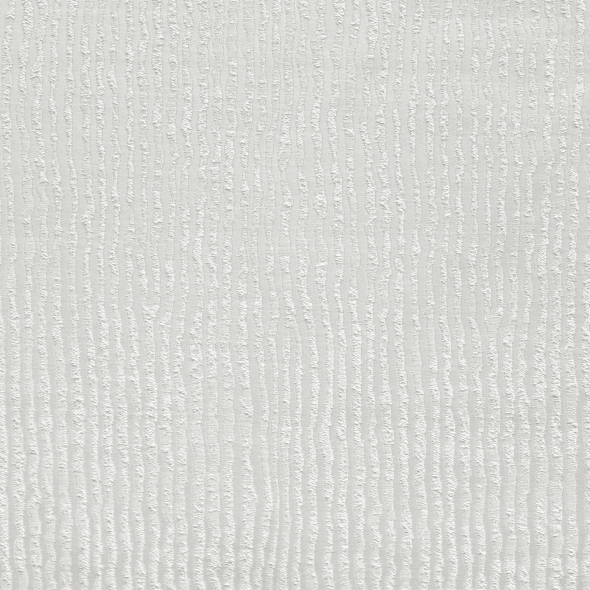 Elizabeth fabric in color White showcasing fabric textured striped faux silk drapery & curtain fabric.