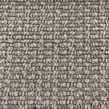 Emery fabric in color Gray showcasing fabric textured woven linen look upholstery fabric.
