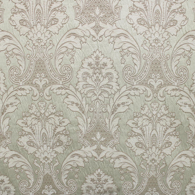 Evangeline fabric in color Champagne showcasing fabric multi-color traditional damask upholstery fabric & drapery & curtain fabric.