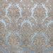 Evangeline fabric in color Sky showcasing fabric multi-color traditional damask upholstery fabric & drapery & curtain fabric.