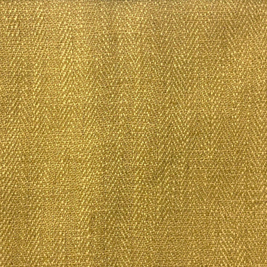 Fedora fabric in color Mustard showcasing fabric chevron linen blend drapery & curtain fabric.