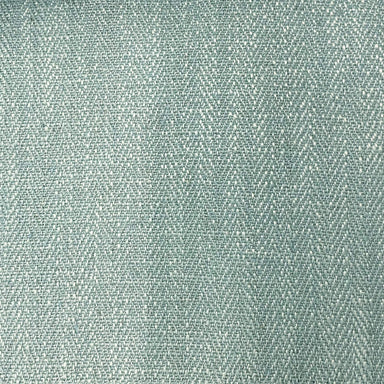 Fedora fabric in color Spa showcasing fabric chevron linen blend drapery & curtain fabric.