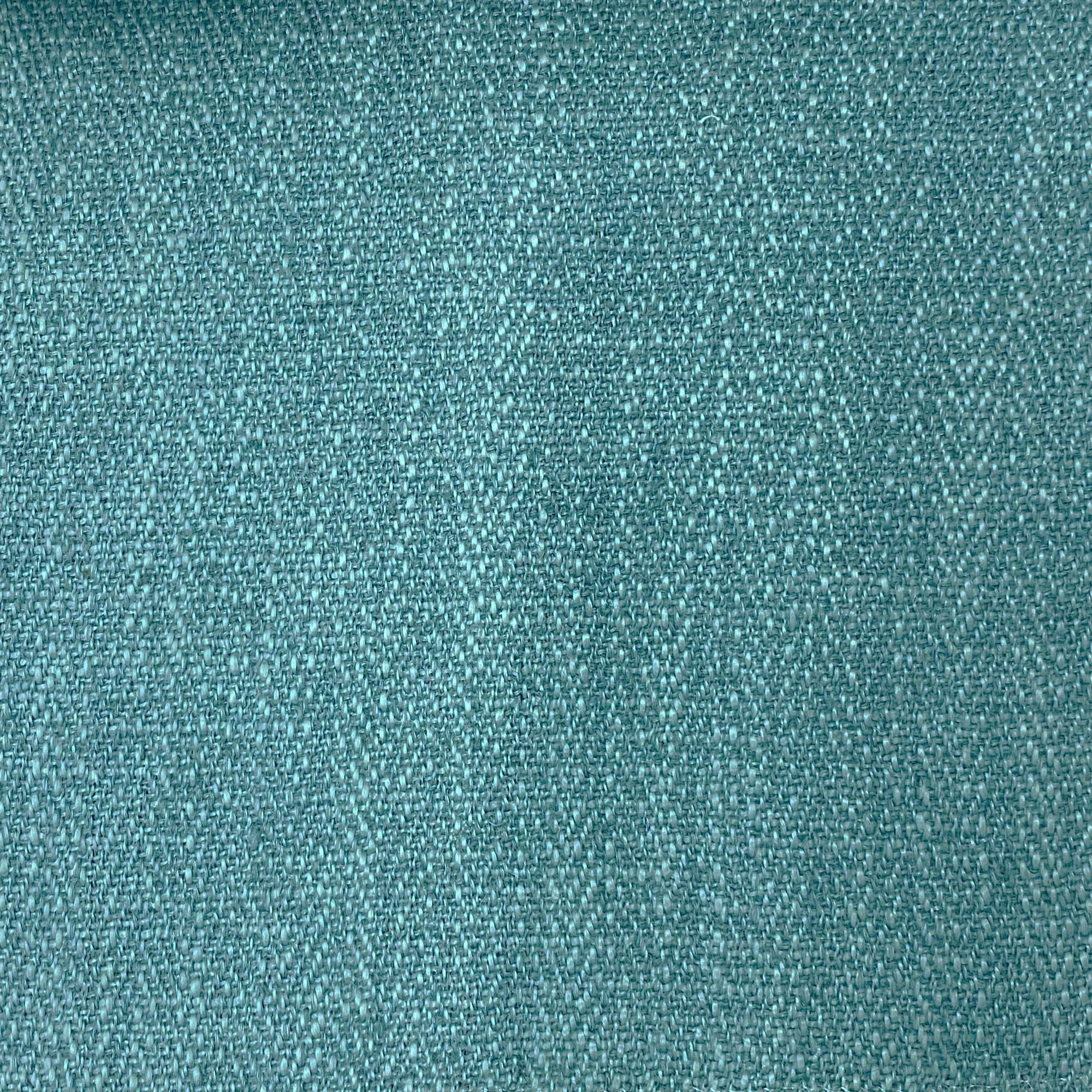 Fedora fabric in color Teal showcasing fabric chevron linen blend drapery & curtain fabric.