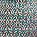 Georgia fabric in color Turquoise showcasing fabric damask cut velvet upholstery fabric & drapery & curtain fabric.