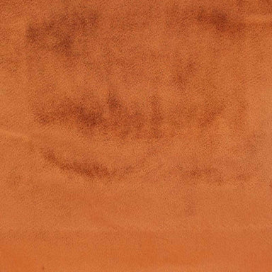 Gian fabric in color Rust showcasing fabric solid shiny velvet upholstery fabric & drapery & curtain fabric.