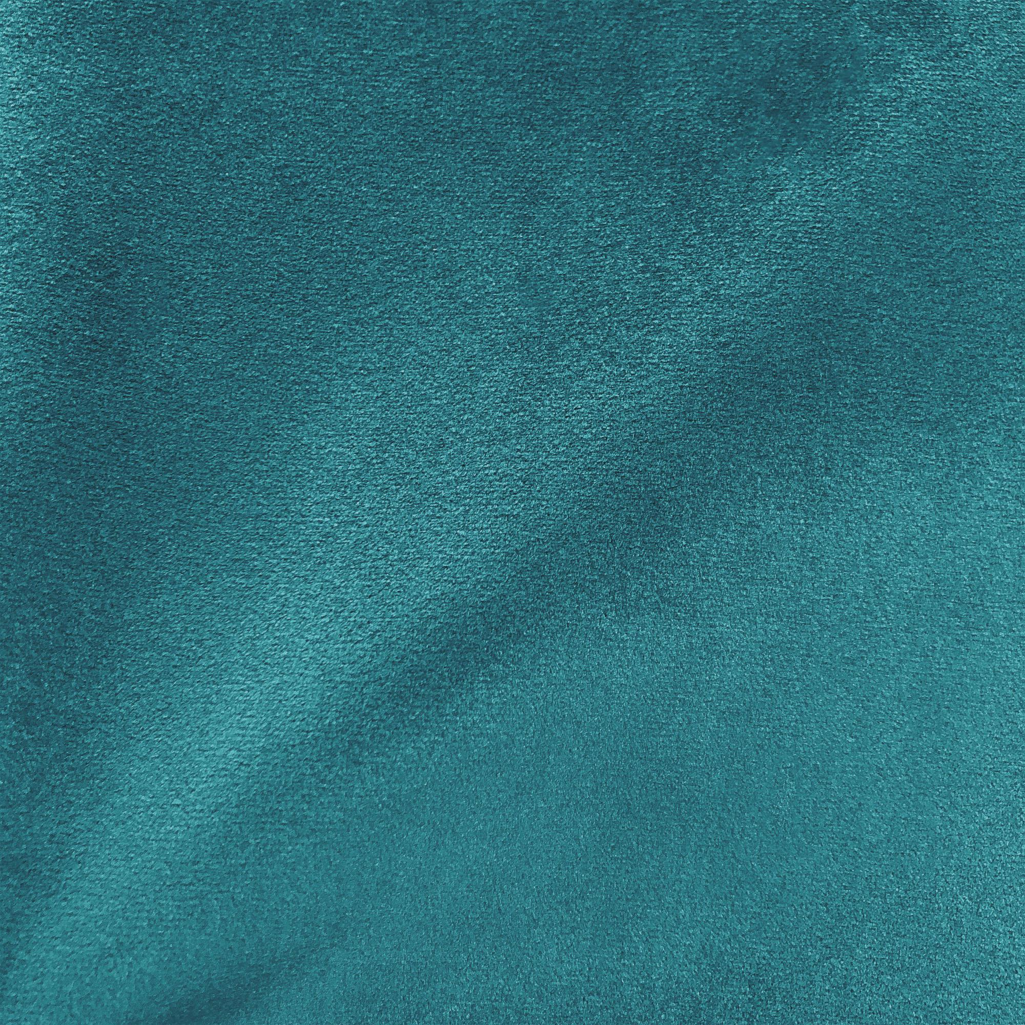 Ice fabric in color Aqua showcasing fabric solid shiny velvet with heavy backing upholstery fabric & drapery & curtain fabric.

