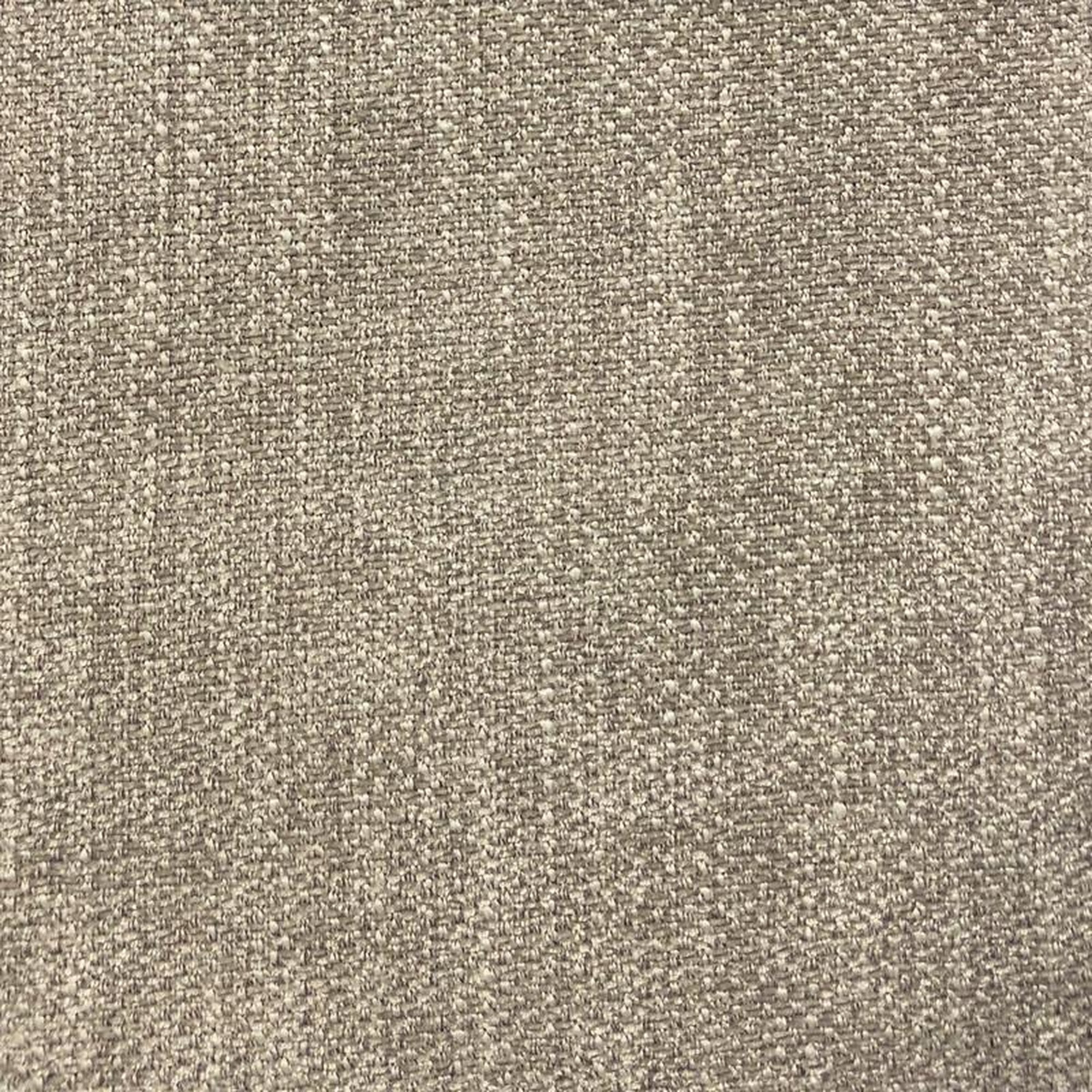 Jayden fabric in color Pewter showcasing fabric textured solid chenille w/ backing upholstery fabric.