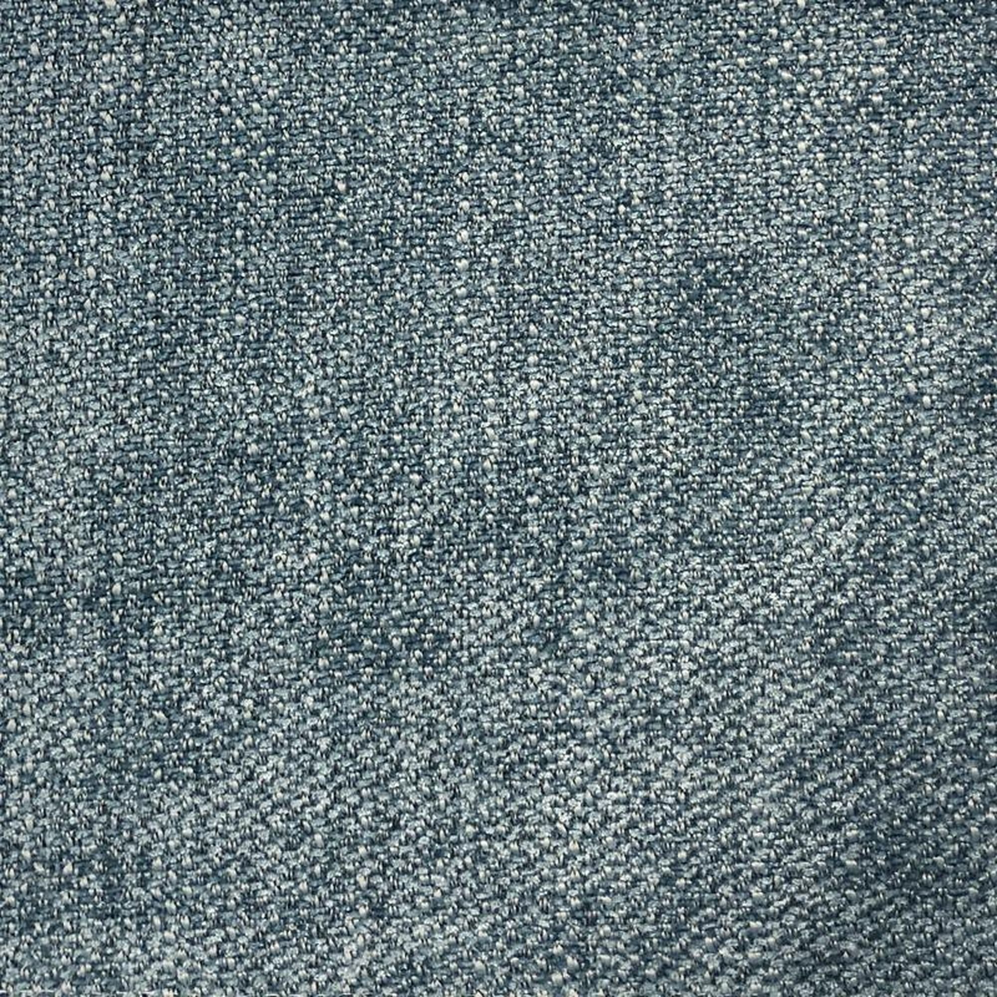 Jayden fabric in color Denim showcasing fabric textured solid chenille w/ backing upholstery fabric.
