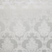 Katherine fabric in color White showcasing fabric textured damask faux silk drapery & curtain fabric & table linen fabric.