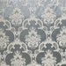 Katherine fabric in color Gray showcasing fabric textured damask faux silk drapery & curtain fabric & table linen fabric.