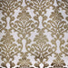 Kiana fabric in color Fawn showcasing fabric damask cut velvet on linen look upholstery fabric.