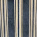 Kira fabric in color Ocean showcasing fabric striped multicolor velvet upholstery fabric.