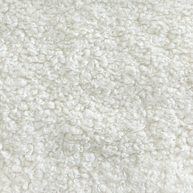 Kova fabric in color White showcasing fabric sherpa boucle fabric upholstery fabric.