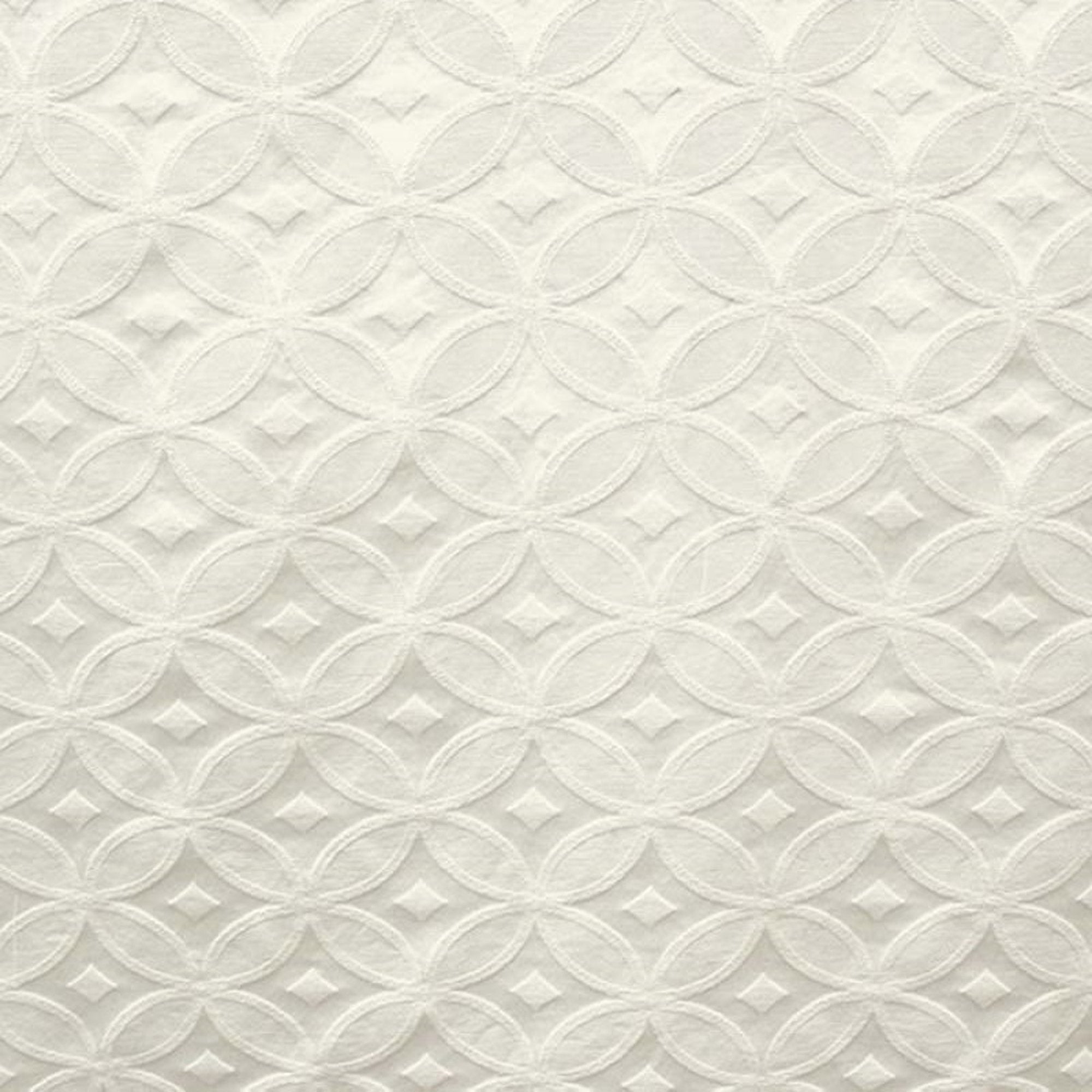 Lately fabric in color Natural/Washed showcasing fabric embossed circular diamond jacquard upholstery fabric & drapery & curtain fabric.