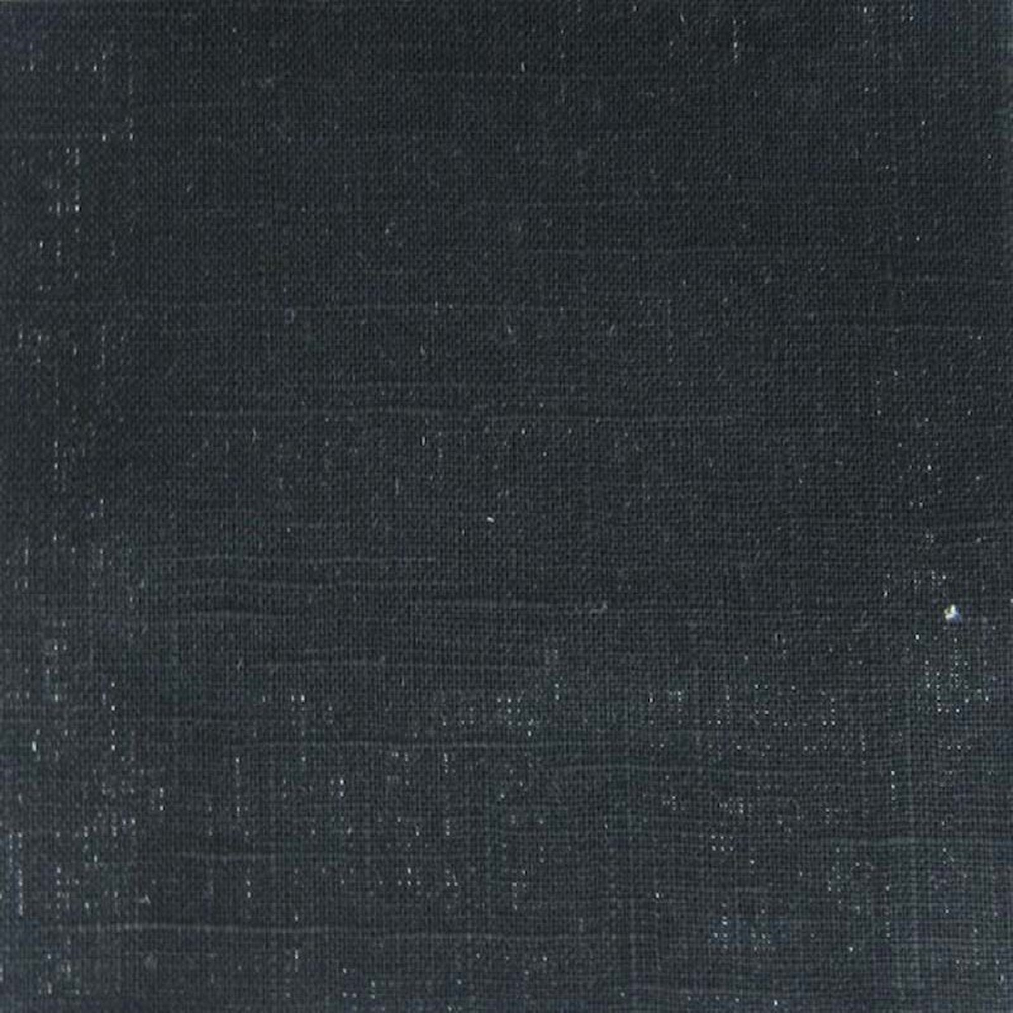 Leeds fabric in color Black showcasing fabric solid linen blend upholstery fabric & drapery & curtain fabric.